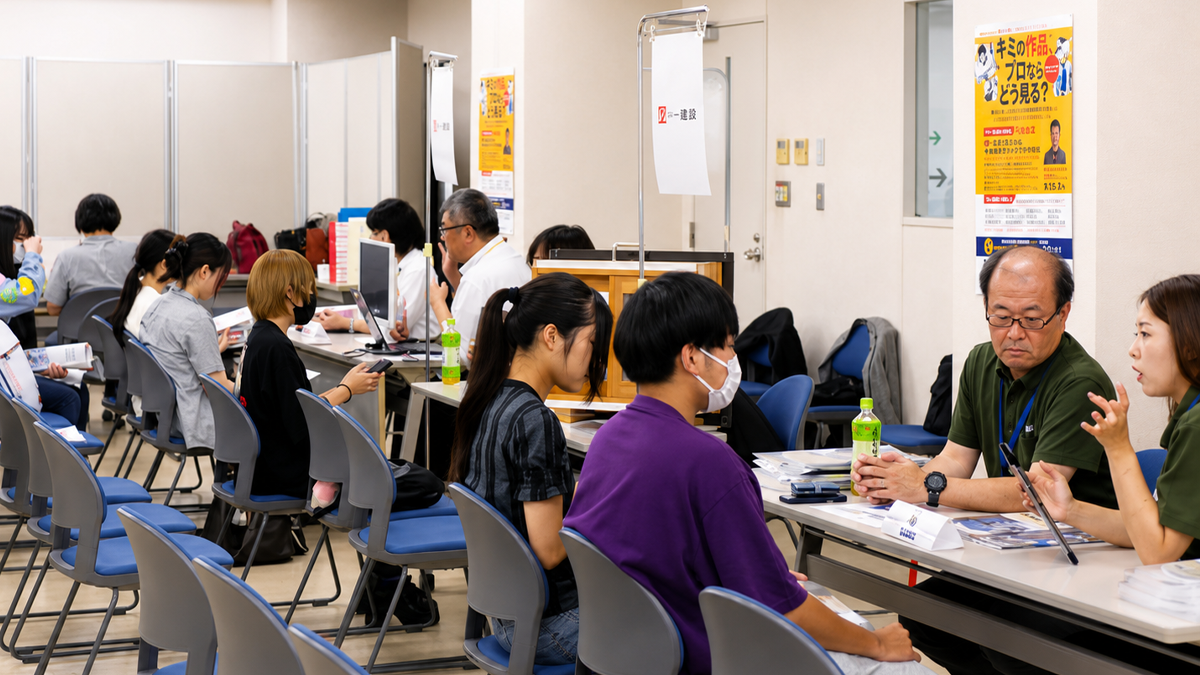 企業説明会の様子