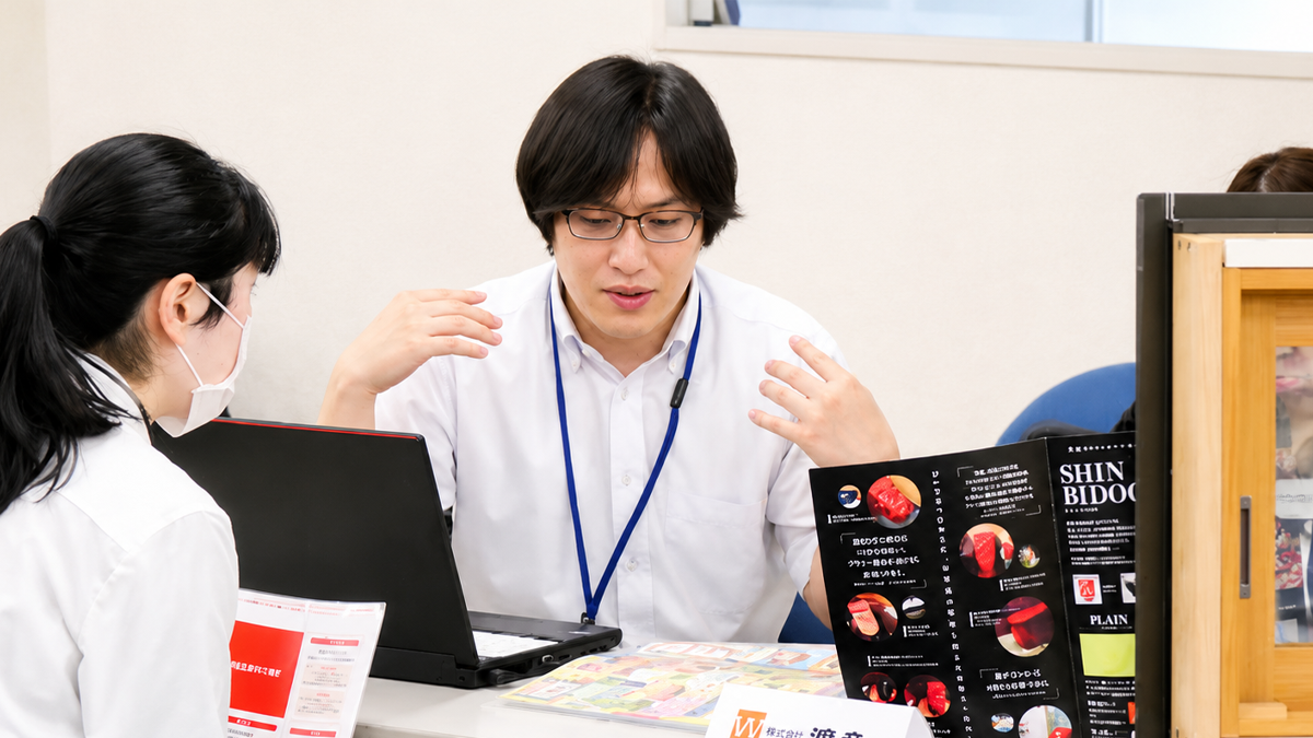 株式会社渡商 ブースの様子